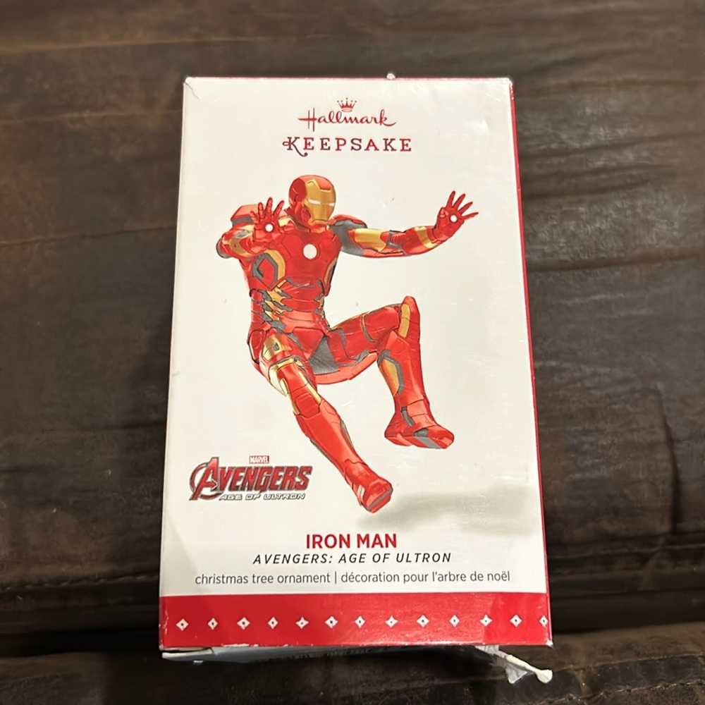 Iron man ornament